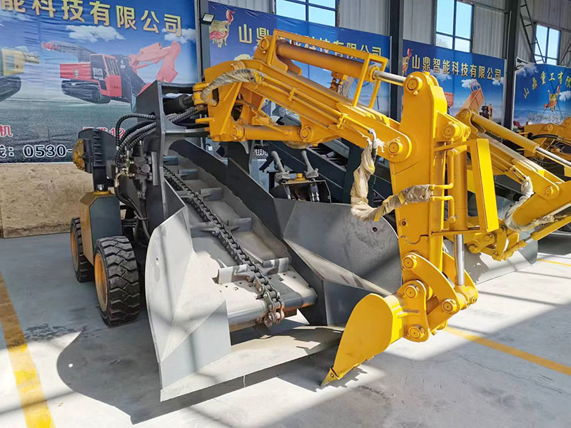 煤礦防爆扒渣機